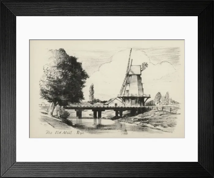 Framed Print : Rye, East Sussex - The Old Mill Framed Print : Rye, East Sussex - The Old Mill