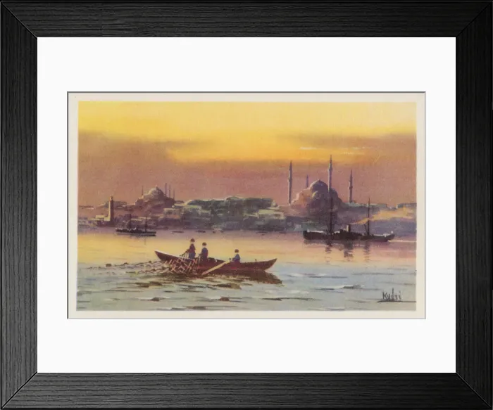 Framed Print : Istanbul, Turkey - The Golden Horn Framed Print : Istanbul, Turkey - The Golden Horn