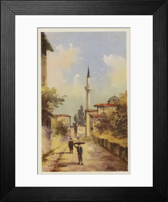 Framed Print : Istanbul, Turkey - Scutari (Uskudar) Framed Print : Istanbul, Turkey - Scutari (Uskudar)