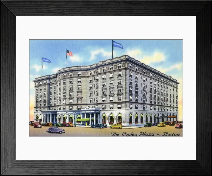 Framed Print : The Copley-Plaza - Copley Square, Boston, Massachusetts, USA Framed Print : The Copley-Plaza - Copley Square, Boston, Massachusetts, USA
