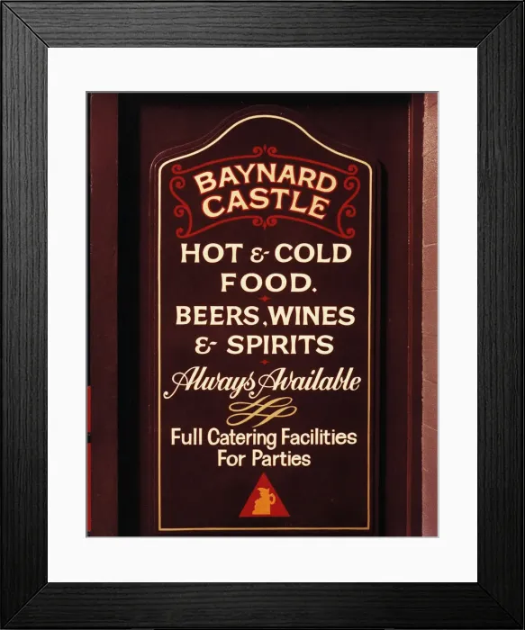 Framed Print : Photograph of Baynard Castle PH, EC4, London Framed Print : Photograph of Baynard Castle PH, EC4, London