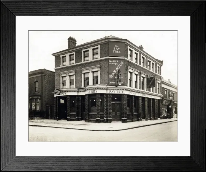 Framed Print : Photograph of Bay Tree PH, Stratford, London Framed Print : Photograph of Bay Tree PH, Stratford, London