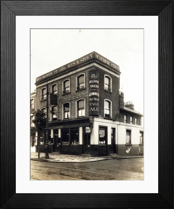 Framed Print : Photograph of Belgrave Tavern, Finchley, London Framed Print : Photograph of Belgrave Tavern, Finchley, London