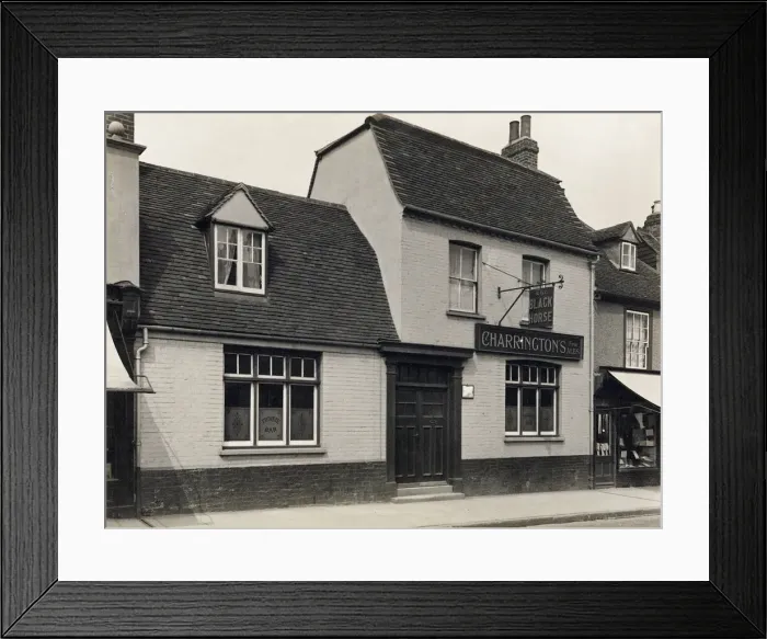 Framed Print : Photograph of Black Horse PH, Chelmsford, Essex Framed Print : Photograph of Black Horse PH, Chelmsford, Essex