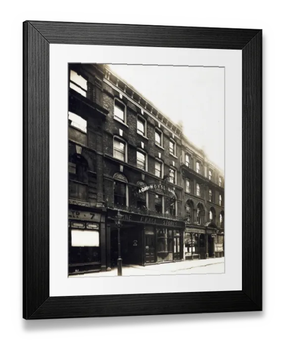 Framed Print : Photograph of Black Horse PH, Oxford Street, London Framed Print : Photograph of Black Horse PH, Oxford Street, London