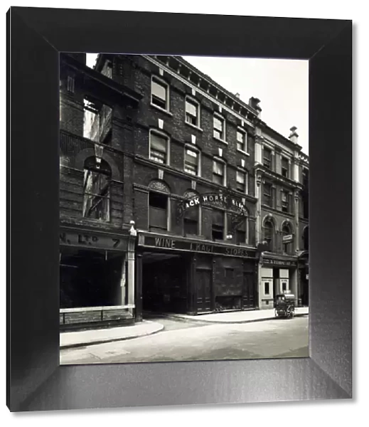 Photograph of Black Horse PH, Oxford Street, London