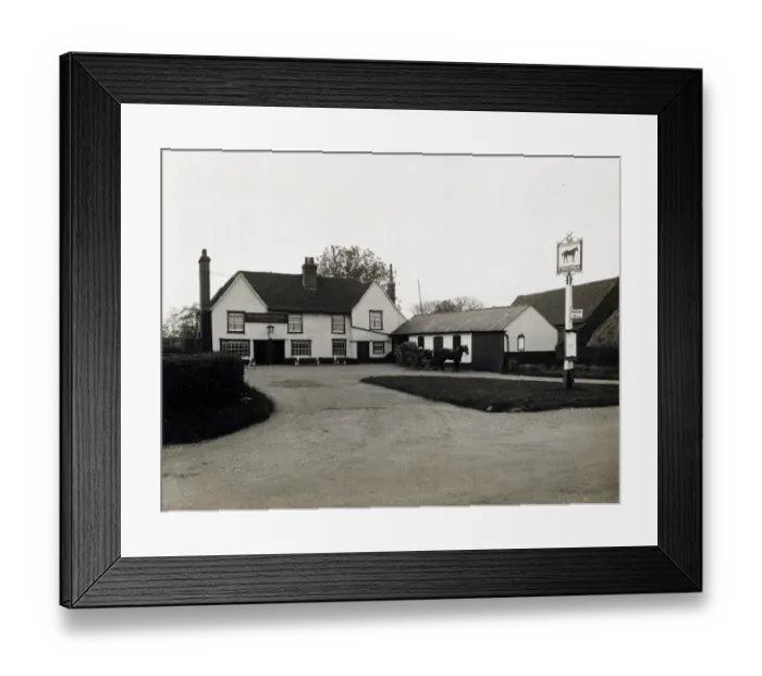 Framed Print : Photograph of Black Horse PH, Pilgrims Hatch, Essex Framed Print : Photograph of Black Horse PH, Pilgrims Hatch, Essex