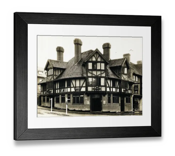 Framed Print : Photograph of Blacksmiths Arms, Croydon (New), Surrey Framed Print : Photograph of Blacksmiths Arms, Croydon (New), Surrey