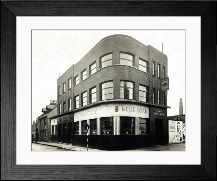 Framed Print : Photograph of Blue Boar PH, Stratford (New), London Framed Print : Photograph of Blue Boar PH, Stratford (New), London