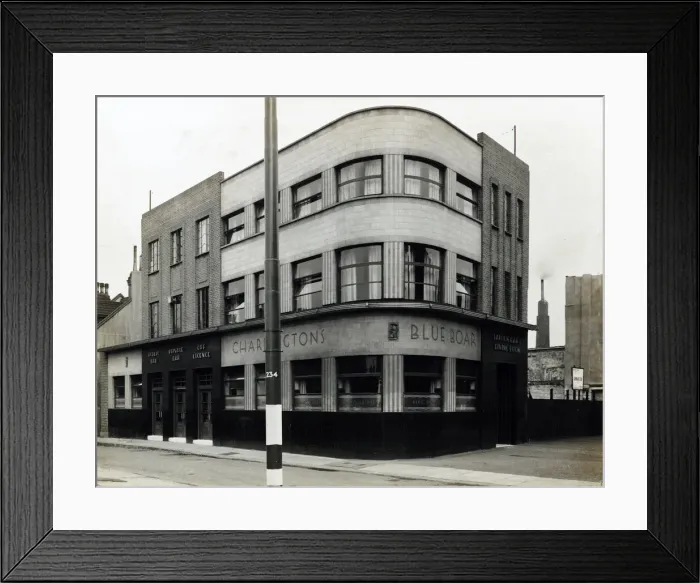 Framed Print : Photograph of Blue Boar PH, Stratford (New), London Framed Print : Photograph of Blue Boar PH, Stratford (New), London