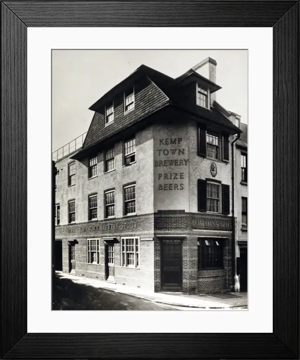 Framed Print : Photograph of Boatmans Arms, Brighton, Sussex Framed Print : Photograph of Boatmans Arms, Brighton, Sussex