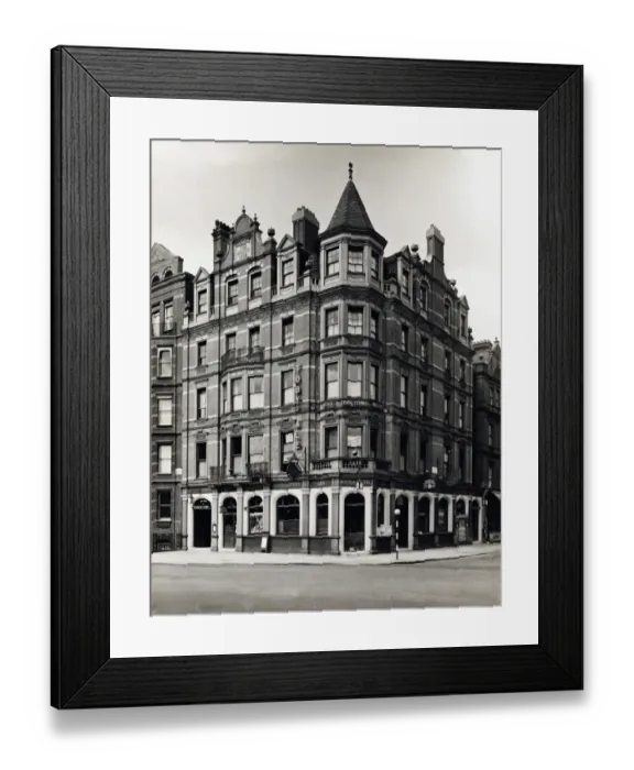 Framed Print : Photograph of Bolton Hotel, South Kensington, London Framed Print : Photograph of Bolton Hotel, South Kensington, London