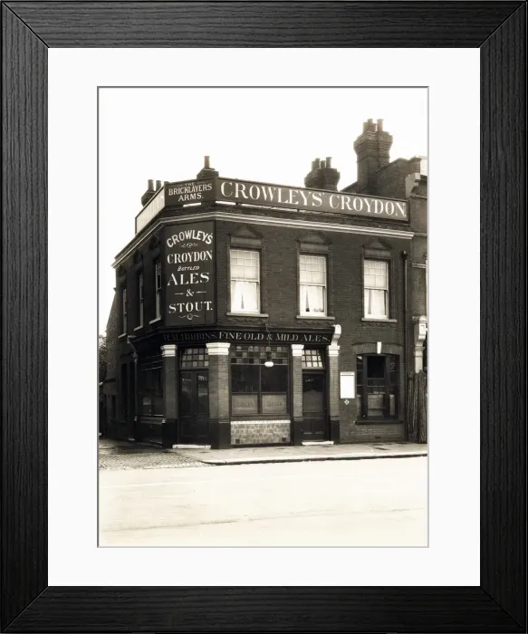 Framed Print : Photograph of Bricklayers Arms, Beckenham, Greater London