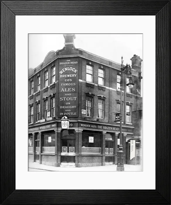 Framed Print : Photograph of Brazen Head PH, Marylebone, London Framed Print : Photograph of Brazen Head PH, Marylebone, London