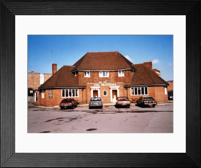 Framed Print : Photograph of Britannia PH, Lancing, Sussex
