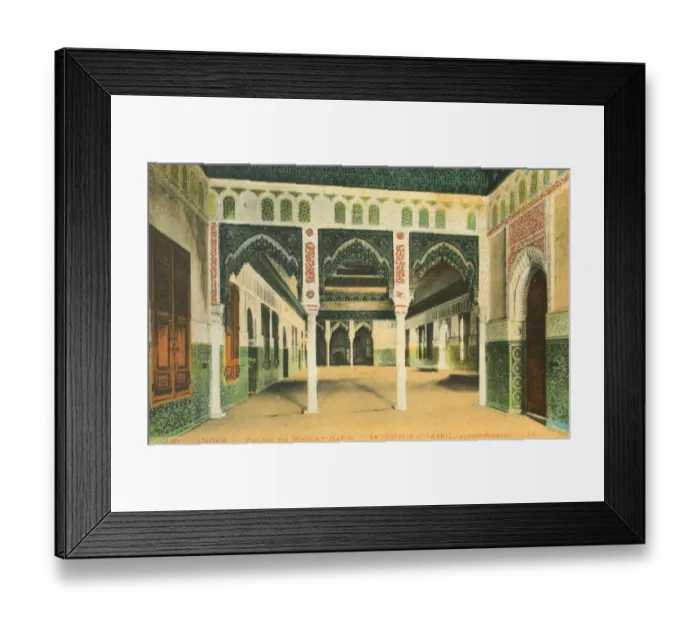 Framed Print : Tangier, Morocco - Moulay Hafid Palace Framed Print : Tangier, Morocco - Moulay Hafid Palace