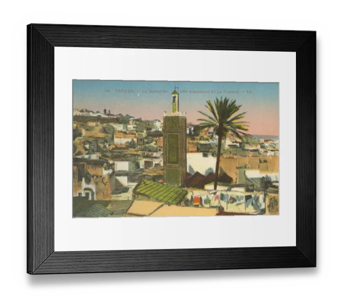 Framed Print : Tangier, Morocco - Grand Mosque of Tangier Framed Print : Tangier, Morocco - Grand Mosque of Tangier