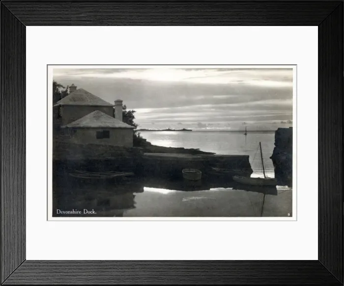Framed Print : Devonshire Dock, Bermuda Framed Print : Devonshire Dock, Bermuda