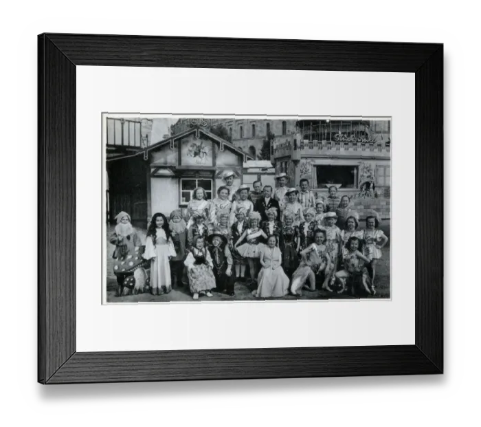 Framed Print : C H Schafers Midget Circus Troupe - Munich Framed Print : C H Schafers Midget Circus Troupe - Munich