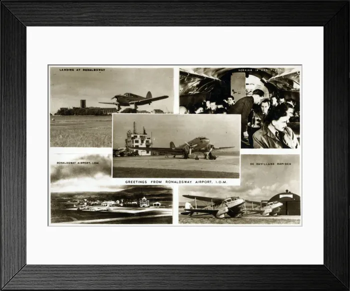 Framed Print : Scenes of Ronaldsway Airport, Isle of Man Framed Print : Scenes of Ronaldsway Airport, Isle of Man