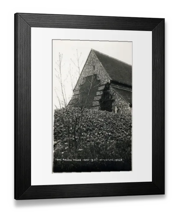 Framed Print : St. Andrews Church, Hempstead, Essex - The Fallen Tower Framed Print : St. Andrews Church, Hempstead, Essex - The Fallen Tower