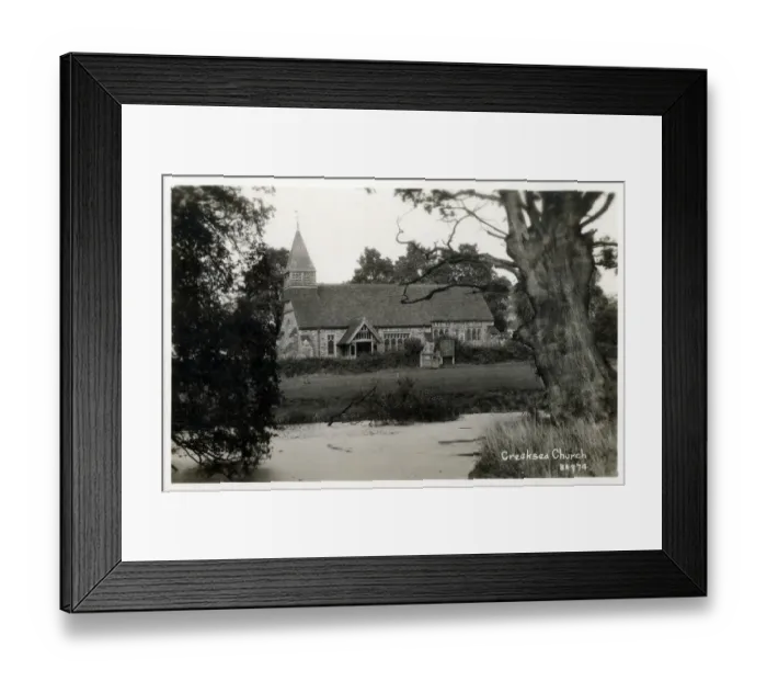 Framed Print : All Saints Church, Creeksea, Essex, England Framed Print : All Saints Church, Creeksea, Essex, England