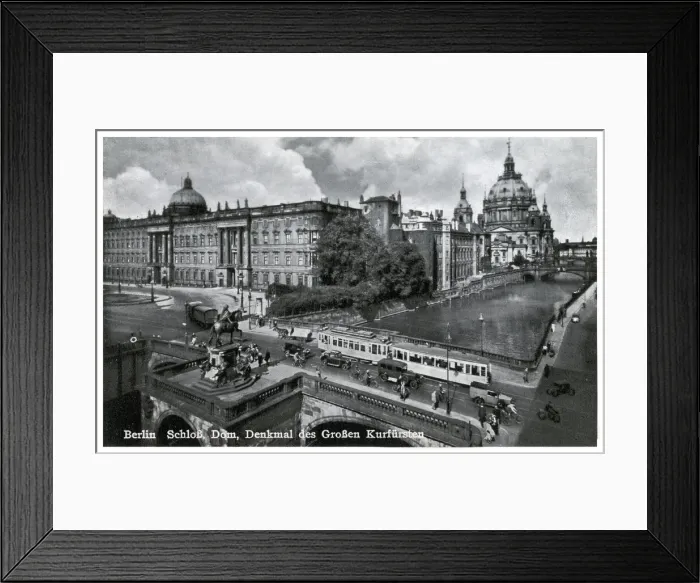 Framed Print : Berlin, Germany - River Spree, Dom and Palace Framed Print : Berlin, Germany - River Spree, Dom and Palace