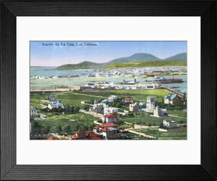 Framed Print : Puerto de la Luz, Las Palmas, Canary Islands, Spain Framed Print : Puerto de la Luz, Las Palmas, Canary Islands, Spain