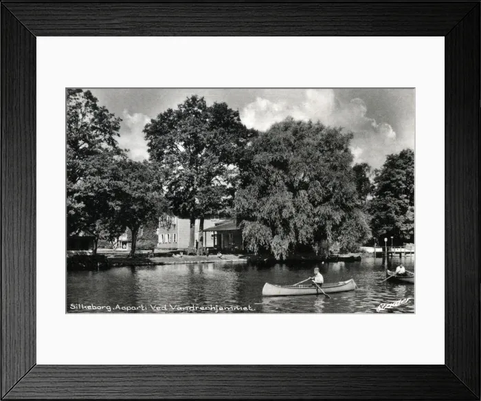 Framed Print : Silkeborg, Denmark - The Aaparti Hostel Framed Print : Silkeborg, Denmark - The Aaparti Hostel