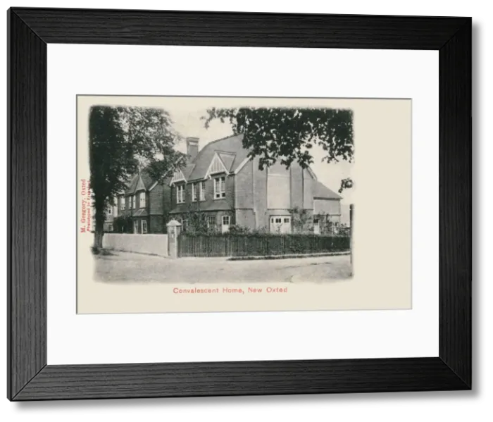 Framed Print : Convalescent Home, New Oxted, Surrey Framed Print : Convalescent Home, New Oxted, Surrey