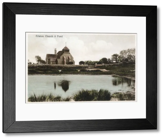 Framed Print : St Mary the Virgin Church, Friston, East Sussex Framed Print : St Mary the Virgin Church, Friston, East Sussex
