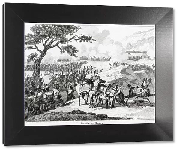 Battle of Busaco, Peninsula War. The Duke of Wellington defeats Massena Date