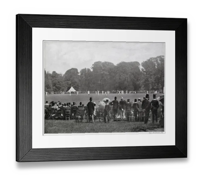 Framed Print : The Playing Fields of Eton College. Date: 1897 Framed Print : The Playing Fields of Eton College. Date: 1897
