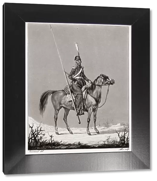 A Cossack of the Russian Army. Date: circa 1820