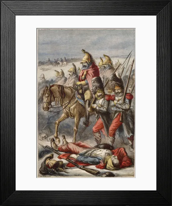Framed Print : The Retreat from Moscow. Date: 1812 Framed Print : The Retreat from Moscow. Date: 1812