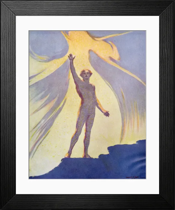 Framed Print : SALUT AU MONDE ! Date: 1913 Framed Print : SALUT AU MONDE ! Date: 1913