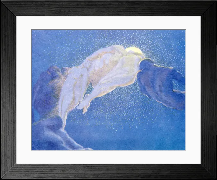 Framed Print : The sleepers are very beautiful as they lie unclothed Date: 1913 Framed Print : The sleepers are very beautiful as they lie unclothed Date: 1913