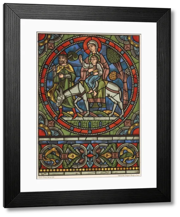 Framed Print : Joseph, Mary and young Jesus return to Nazareth Framed Print : Joseph, Mary and young Jesus return to Nazareth