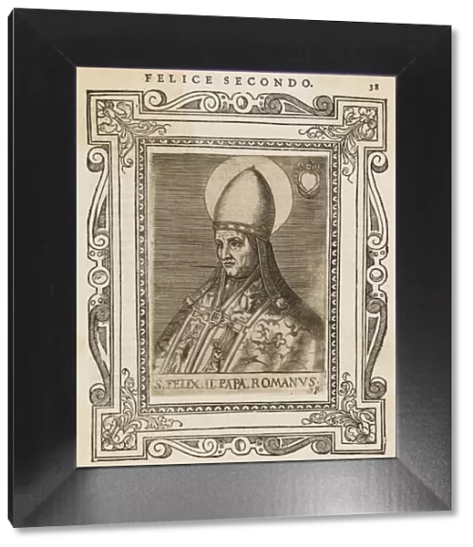 ANTI-POPE FELIX II installed by emperor Constantine, who had exiled Liberius Date