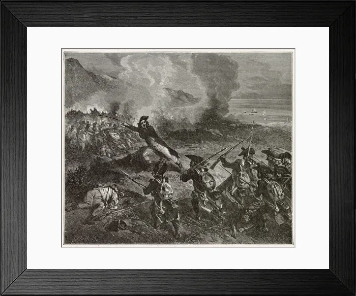 Framed Print : Battle of Loano The French defeat the Austrians Date: 23-24 November 1795 Framed Print : Battle of Loano The French defeat the Austrians Date: 23-24 November 1795