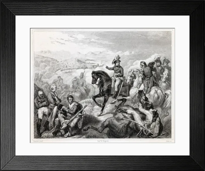 Framed Print : The Battle of Zurich Date: 1799 Framed Print : The Battle of Zurich Date: 1799