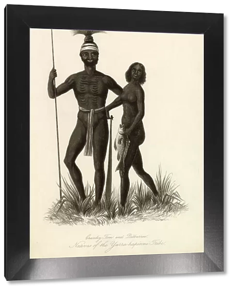 Cranky Tom and Dilburree, of the Yarra-Hapinni tribe Date: circa 1840