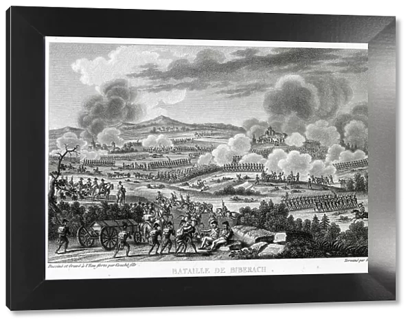 At the battle of BIBERACH the French defeat the Austrians Date: 2 October 1796