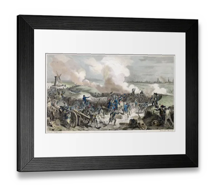 Framed Print : YPRES (Belgium) taken by the French Date: 17 June 1794 Framed Print : YPRES (Belgium) taken by the French Date: 17 June 1794