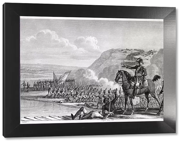 ITALIAN CAMPAIGN Monnet commands his men at the battle of Bussolingo Date