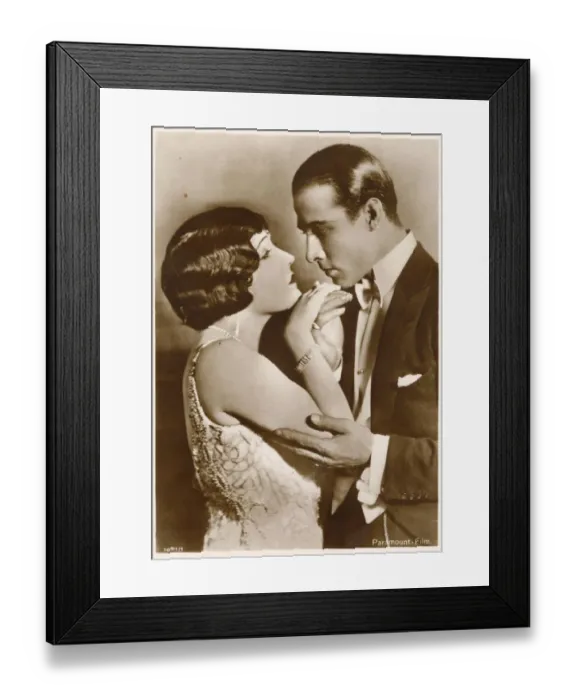 Framed Print : RUDOLPH VALENTINO Italian-American romantic film idol with Gloria Swanson Date Framed Print : RUDOLPH VALENTINO Italian-American romantic film idol with Gloria Swanson Date
