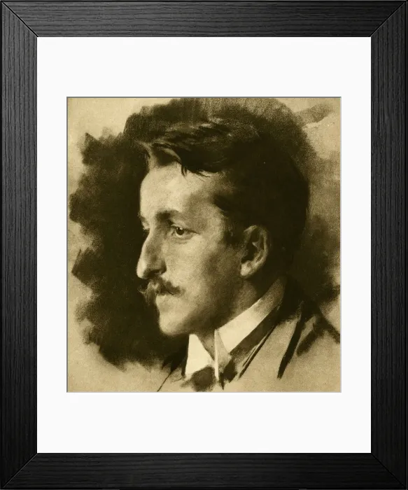 Framed Print : Siegfried Wagner (1869 - 1930) Son of Richard Wagner at Bayreuth in 1892 Framed Print : Siegfried Wagner (1869 - 1930) Son of Richard Wagner at Bayreuth in 1892