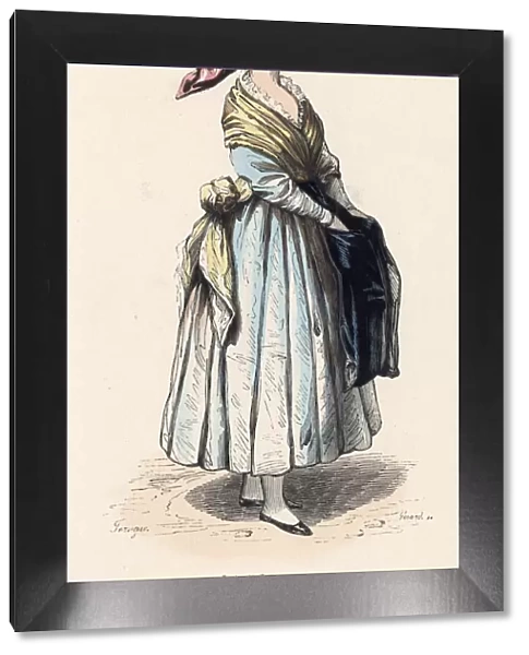 A young woman from Bordeaux Date: 1851