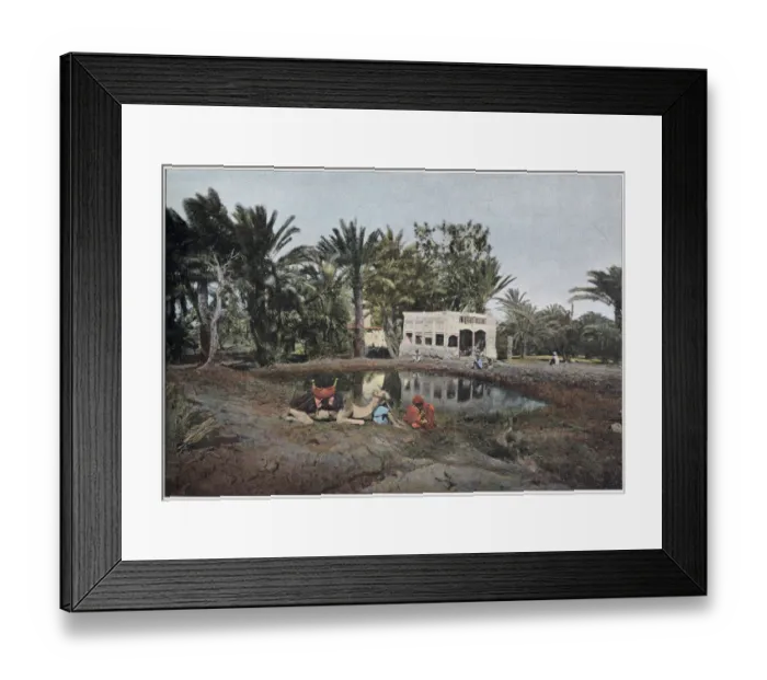 Framed Print : Moses Fountain. Date: circa 1890 Framed Print : Moses Fountain. Date: circa 1890