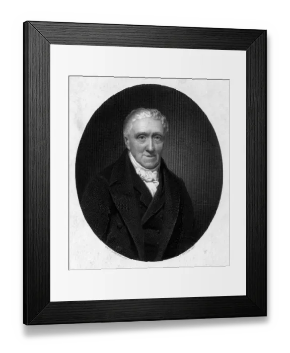 Framed Print : JOHN CHESSEL BUCKLER Artist and architect, depicted in 1847. Date: 1770 - 1851 Framed Print : JOHN CHESSEL BUCKLER Artist and architect, depicted in 1847. Date: 1770 - 1851